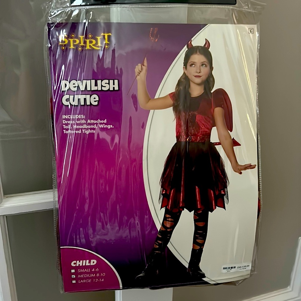 Girls Devil Costume